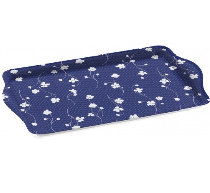 Melamine Tray Rectangle 20 x 31cm Assorted Designs Random Sent ALB4110 (Parcel Rate)