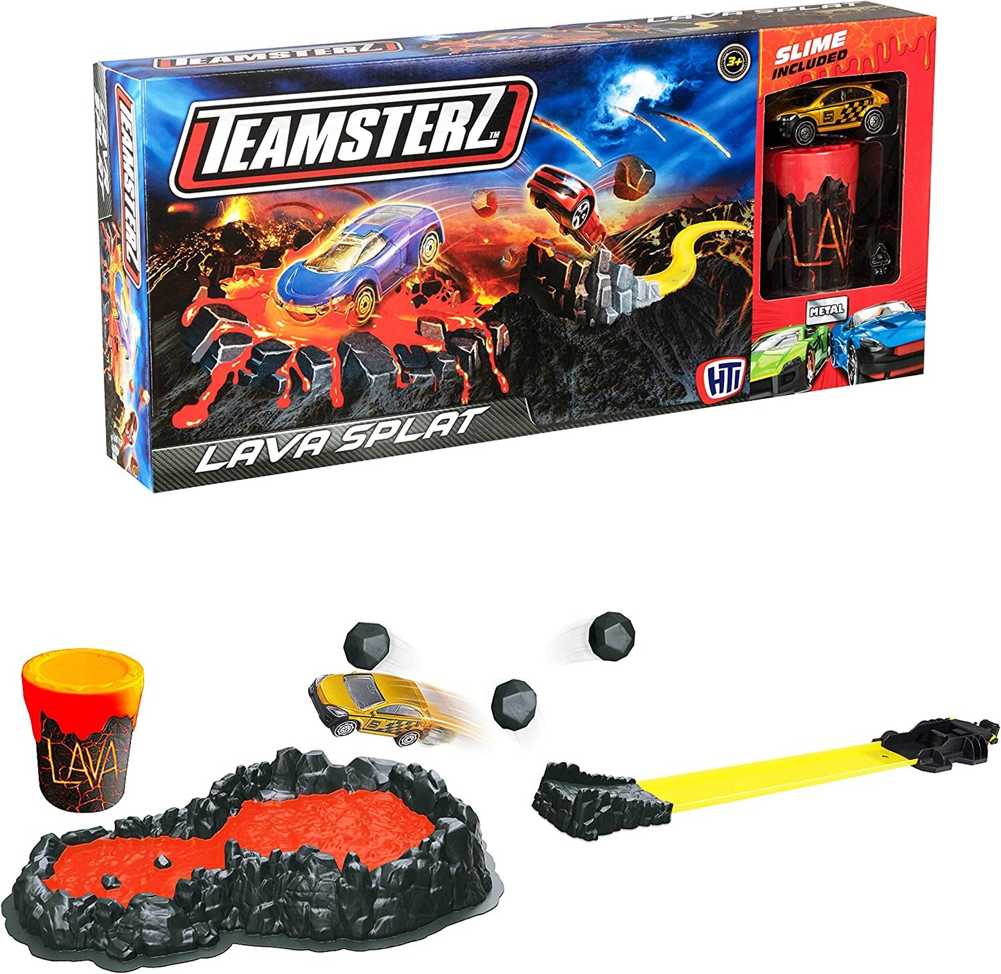 Children's Toy Car Teamsterz Lava Splat 1416656 (Parcel Rate)