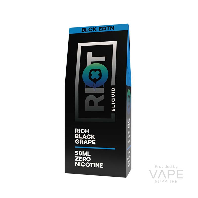 Riot Squad Rich Black Grape BLCK Edition 50ml Shortfill