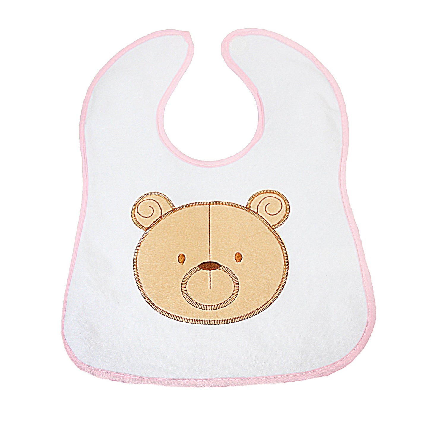 Bear Baby Bib Apron For Boys And Girls Toddlers 4982 (Large Letter Rate)