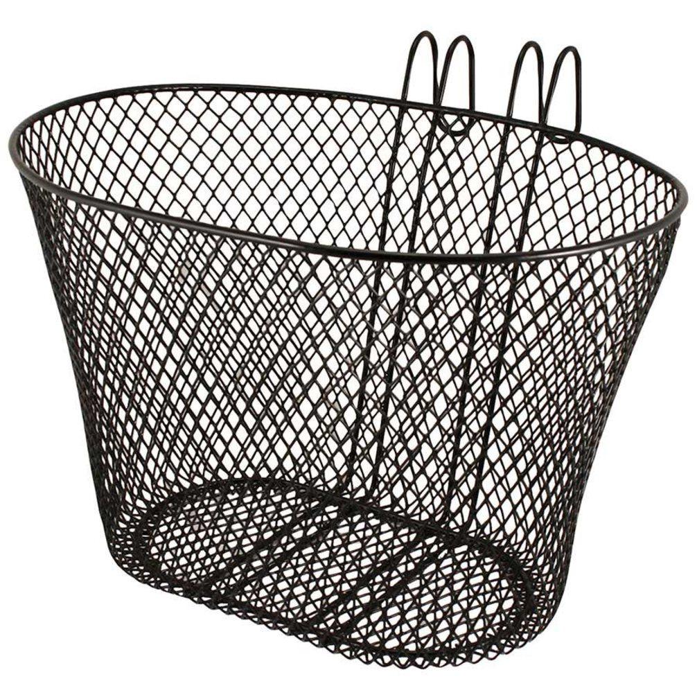Bicycle Mesh Hang On Basket Quick Release Shopping Basket Black 22cm x 26cm 1992 (Big Parcel Rate)