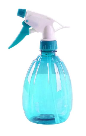 Plastic Hair Spray Bottle 13 cm 500 ml Assorted Colours 7109 (Parcel Rate)