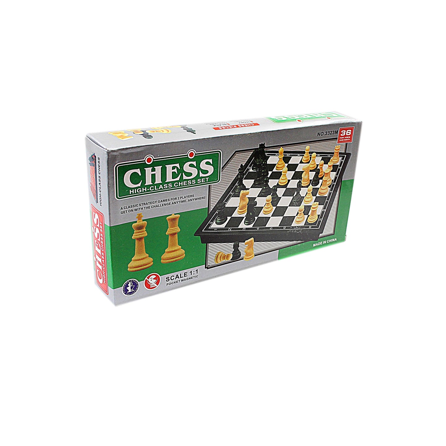 Chess Set Large 15 x 30 CM 3836 (Parcel Rate)