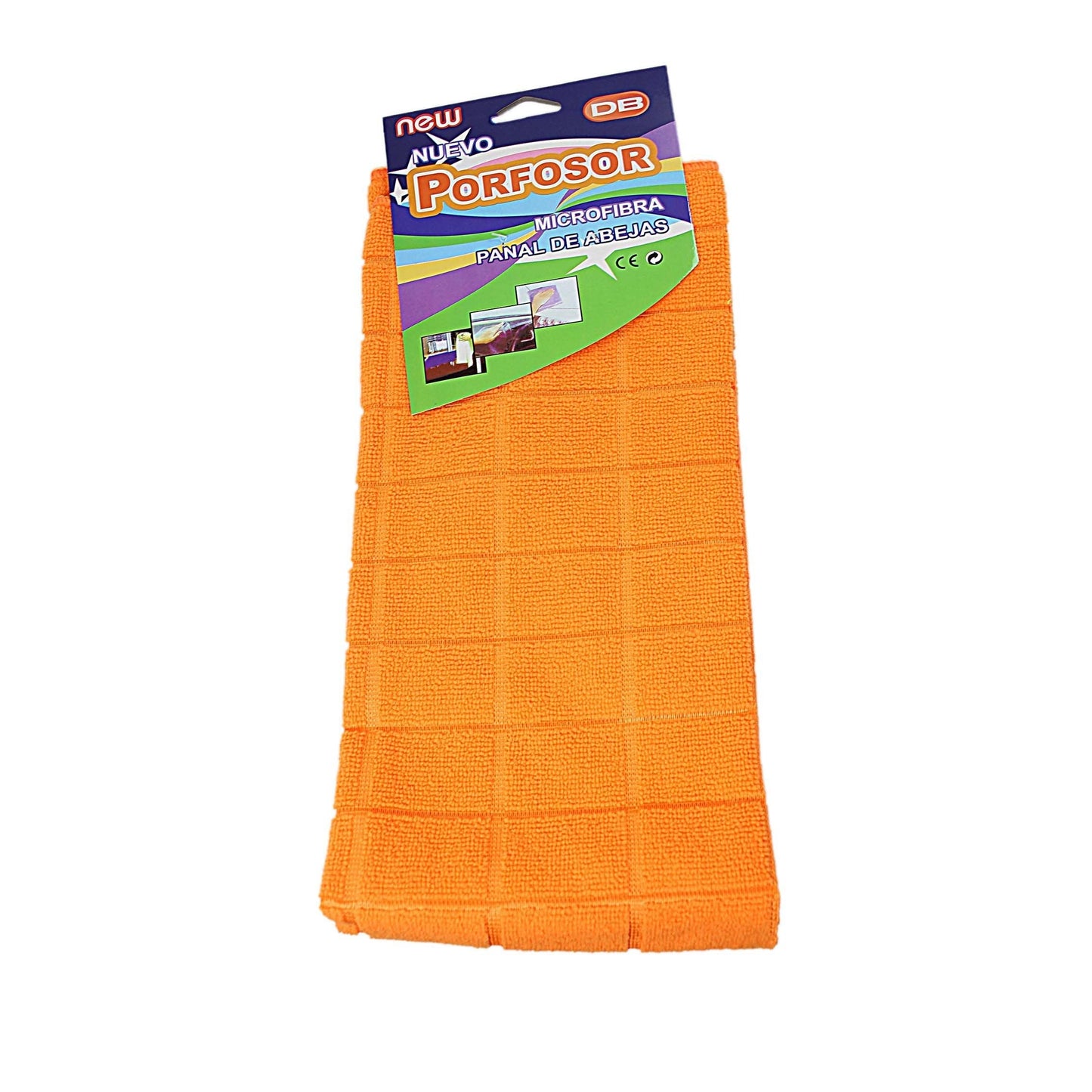 New Microfibre Assorted Colour Cleaning Cloths 40cm x 60cm 0906 (Large Letter Rate)