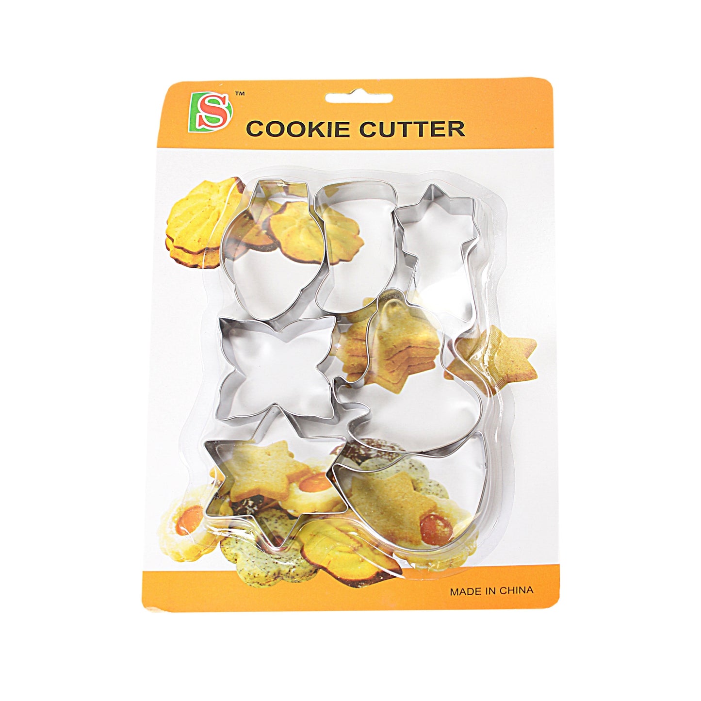 Novelty Cookie Cutter Set Pack Of 7 Kitchen Baking 2784 (Large Letter Rate)