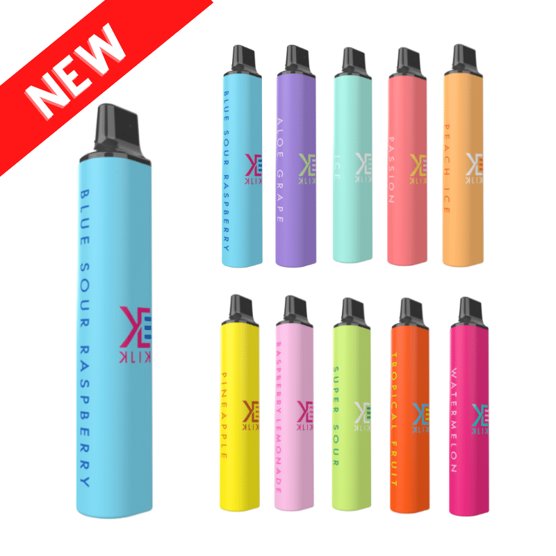 Elements Klik Klak Bar Disposable Vape Box Of 10 All Flavours VU9 Wholesale Store Elements Klik Klak Bar Disposable Vape Box Of 10 All Flavours VU9 Wholesale Store