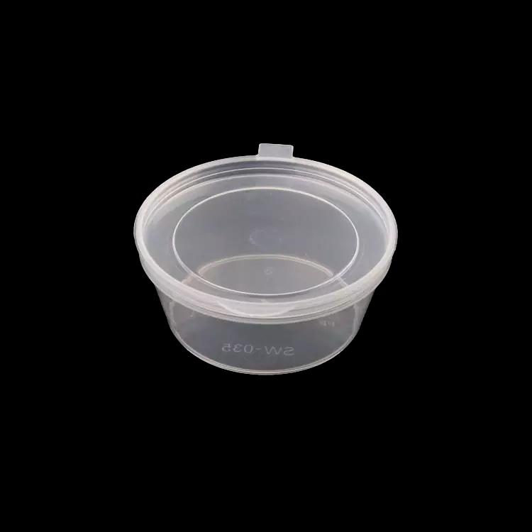 SV Multi Purpose Round Food Container Pots with Lid 24oz Pack of 3 VMWRCL24 (Parcel Rate