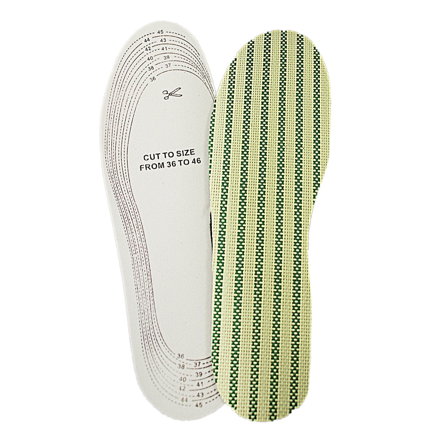 Pair Of Memory Foam Inners For Footwear Cut to Adjust 00923 (Large Letter Rate)
