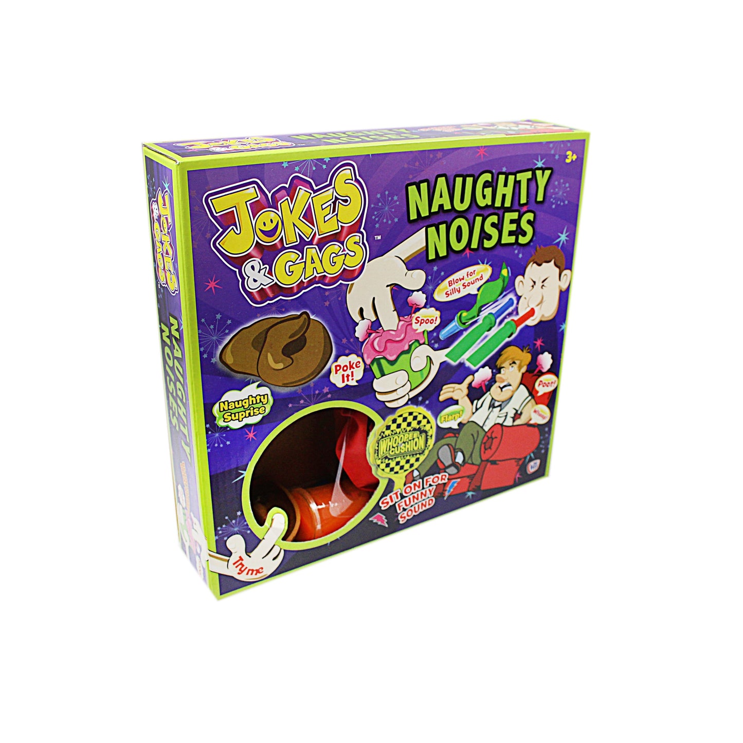 Jokes & Gags Pranking Set Naughty Noises For Childrens 7111 (Parcel Rate)
