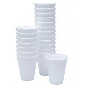 Narita Insulated Foam Cups Household Disposable Cups 7oz Pack of 20 23239 (Parcel Rate)