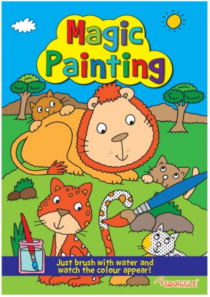Children's Craft Magic Painting Book 1 & 2 A4 Size P2165 (Large Letter Rate)