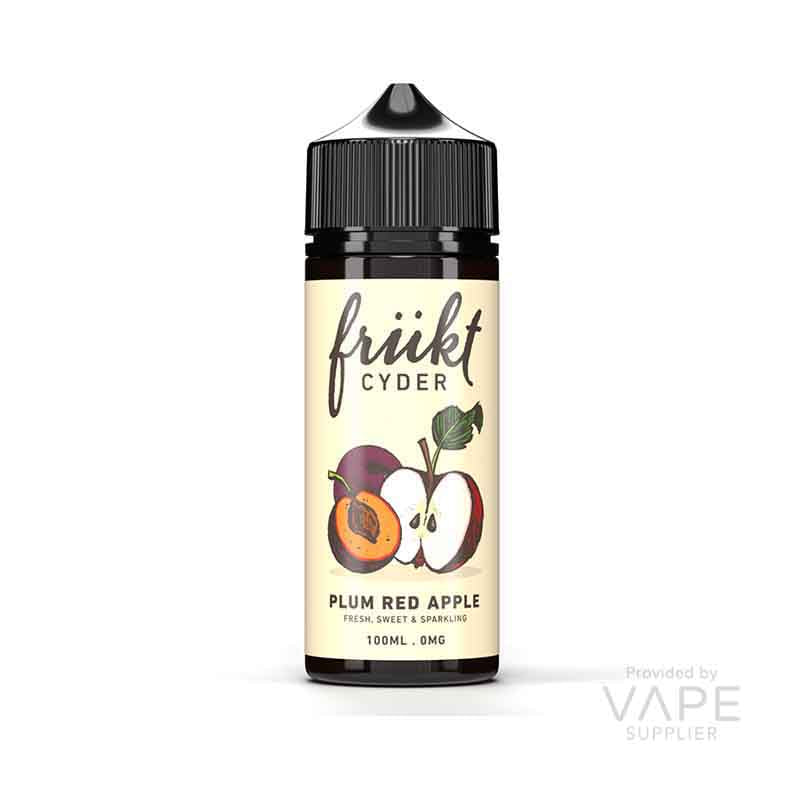 Frukt Cyder Plum Red Apple 100ml Shortfill