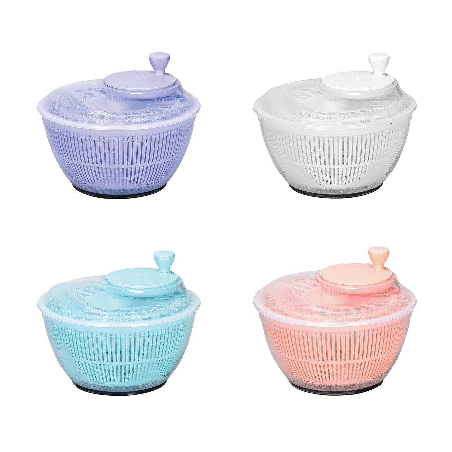 Plastart Salad Spinner Plastic 4.5L Assorted Colours SG230 (Parcel Rate)