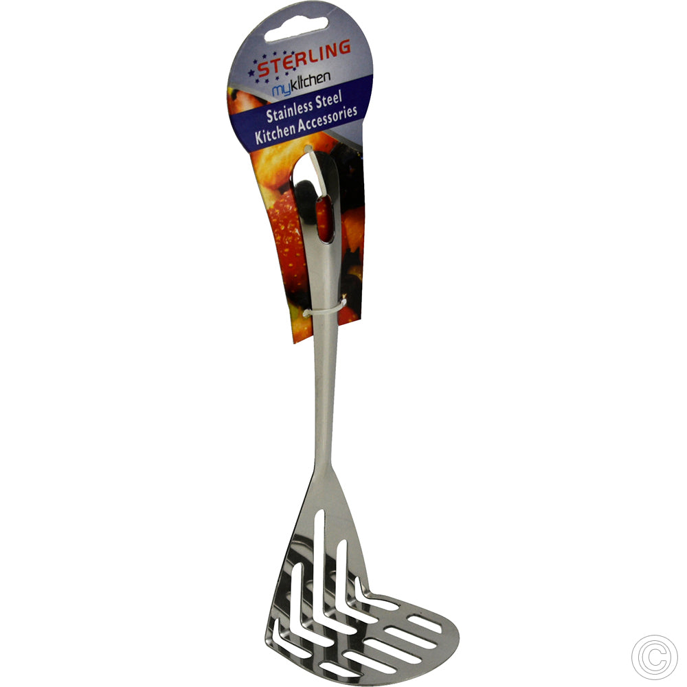 Stainless Steel Potato Masher 14" Kitchen ST1722 (Parcel Rate)