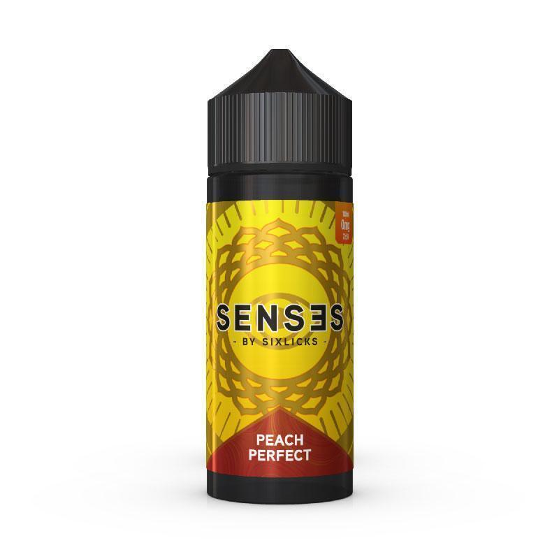 Senses by Six Licks Peach Perfect 50/100ml Shortfill
