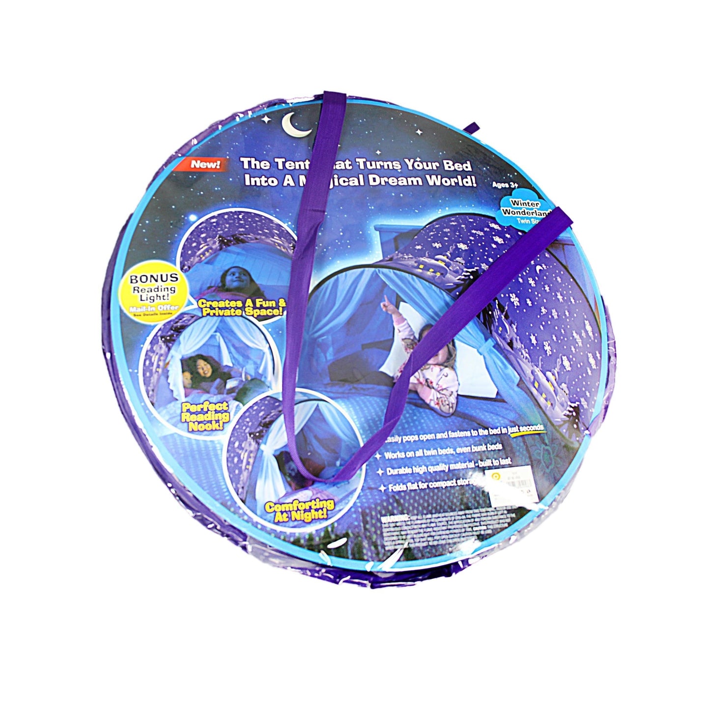 Winter Wonderland Magical Twin Size Bed Tent For Children 3+ 4998 (Parcel Rate)