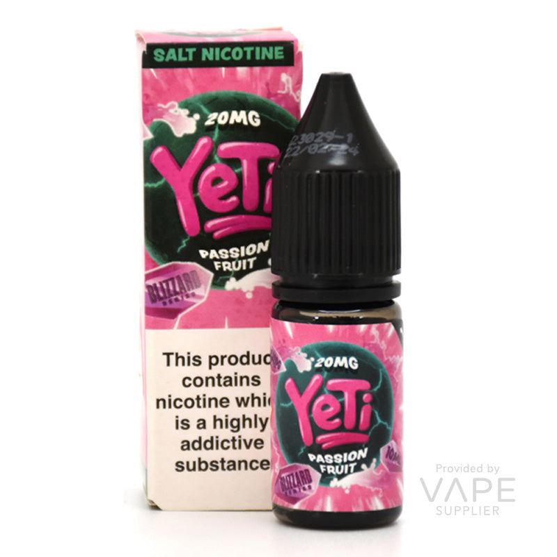YeTi Passionfruit Blizzard Nic Salt