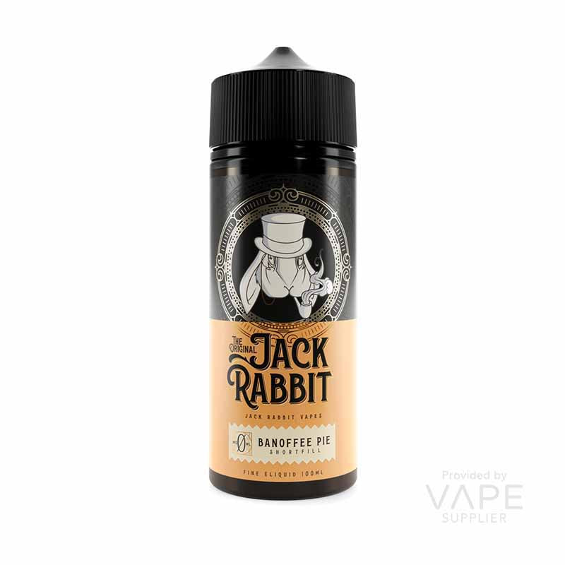 Jack Rabbit Vapes Banoffee Pie 50/100ml Shortfill