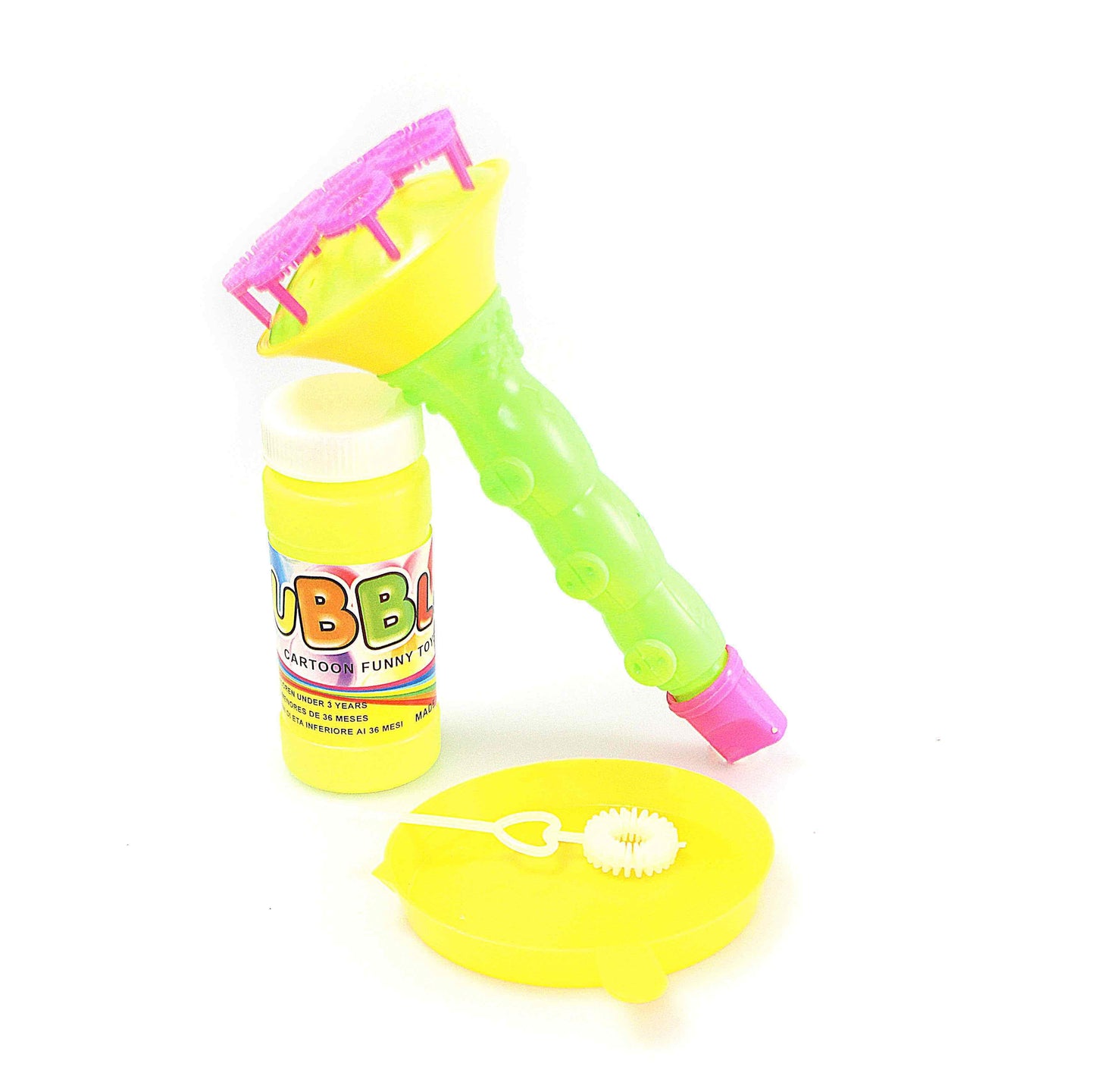 Flute Bubble Machine Toy 4558 (Parcel Rate)