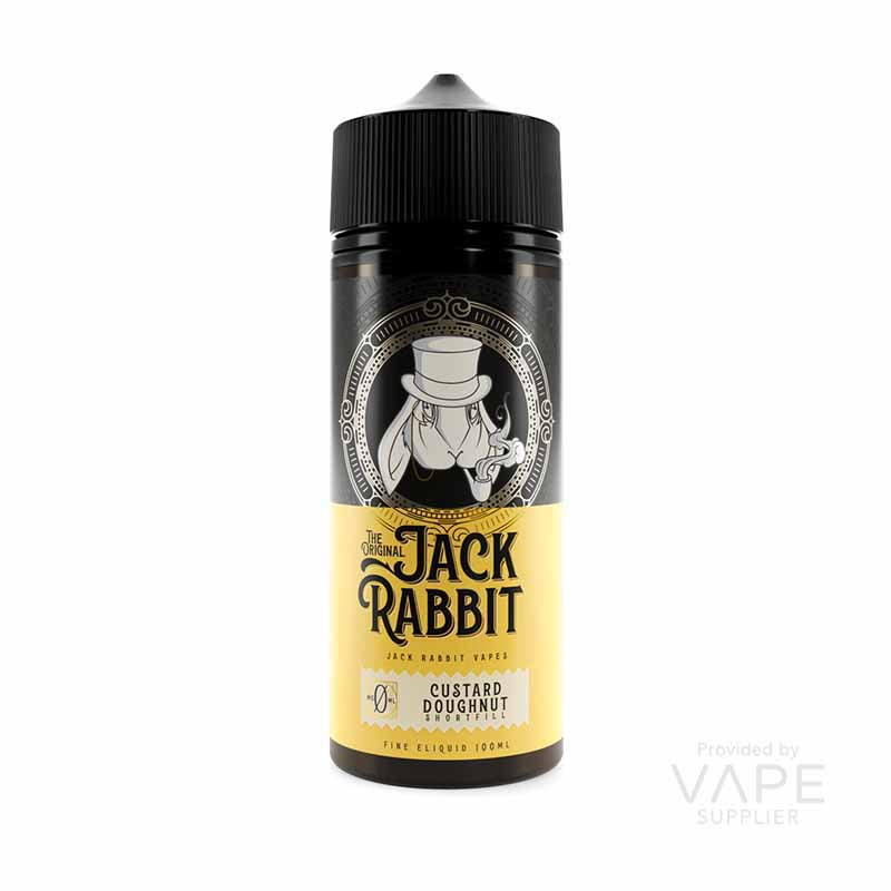 Jack Rabbit Vapes Custard Doughnut 50/100ml Shortfill