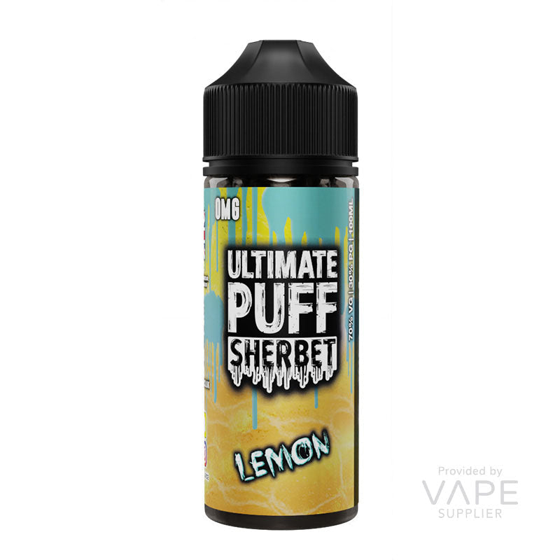 Ultimate Puff Sherbet Lemon 100ml Shortfill
