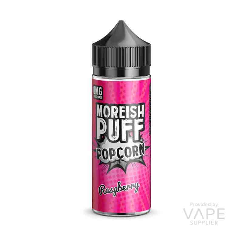 Moreish Puff Popcorn Raspberry 100ml Shortfill