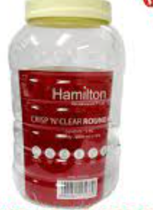 Round Pet Jar 2000ml MX1730 (Parcel Rate)