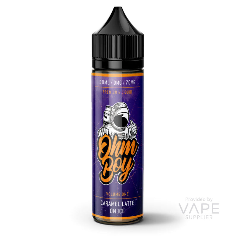 Ohm Boy Volume 1 Caramel Latte On Ice 50ml Shortfill