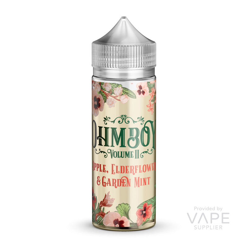 Ohm Boy Volume 2 Gala Apple Elderflower Garden Mint 100ml Shortfill