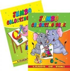 Jumbo Colouring Book 3 & 4 3668 (Parcel Rate)