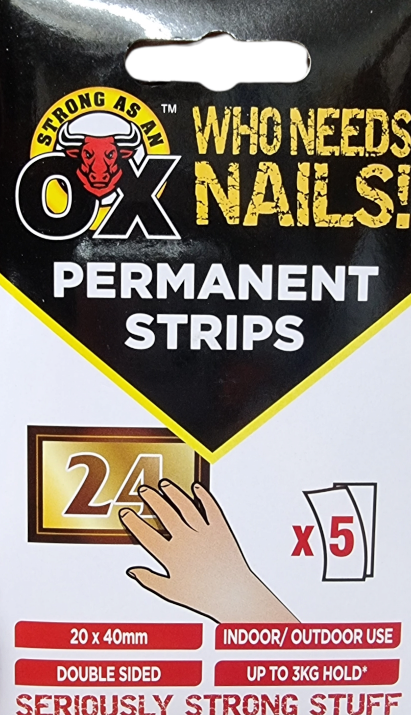 SAAO Who Needs Nails Permanent Strips 3215 (Parcel Rate)
