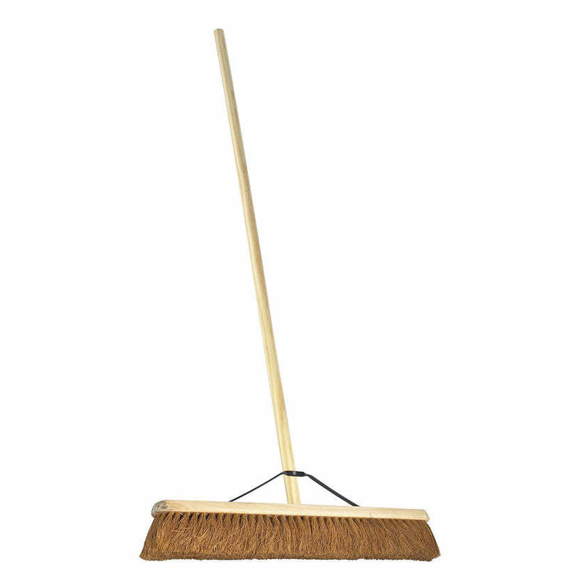 Garden Soft Coco Brush Broom 30 Inch SK28385 B30S (Big Parcel rate)