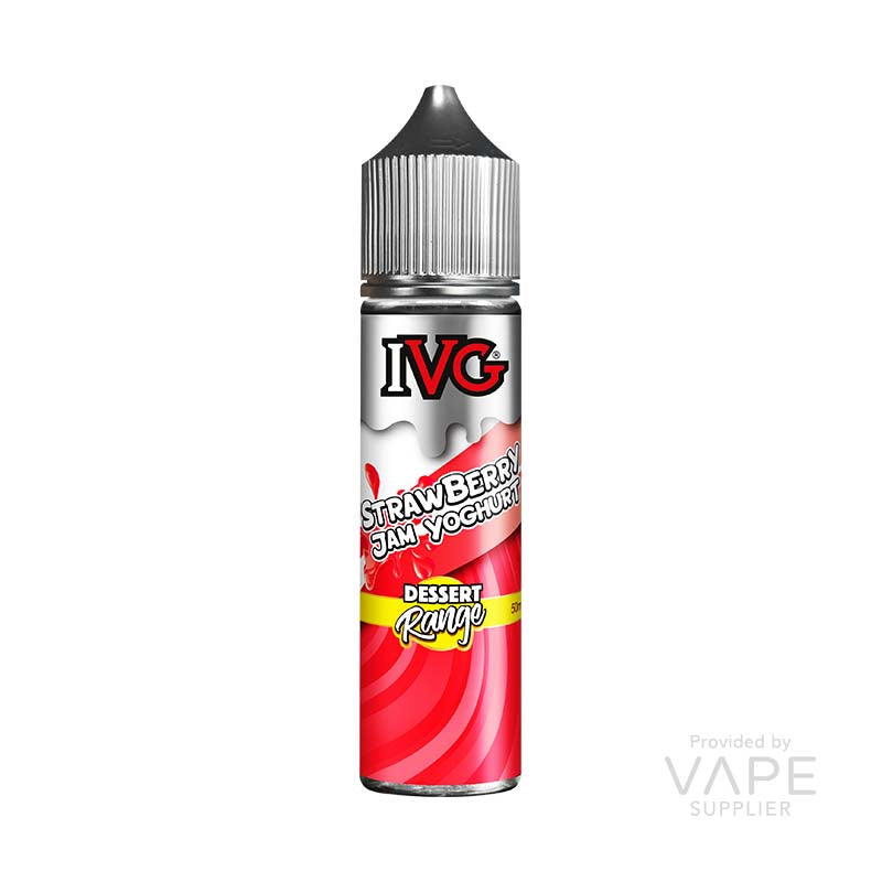 IVG Strawberry Jam Yoghurt 50ml Shortfill