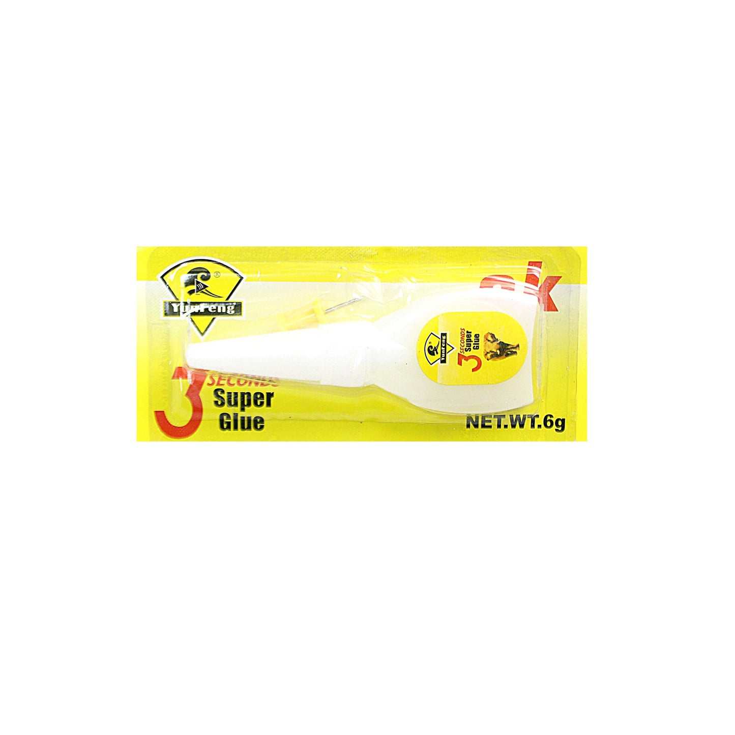 3 Seconds Super Glue Net Wt 6g Diy Home 00016 (Parcel Rate)
