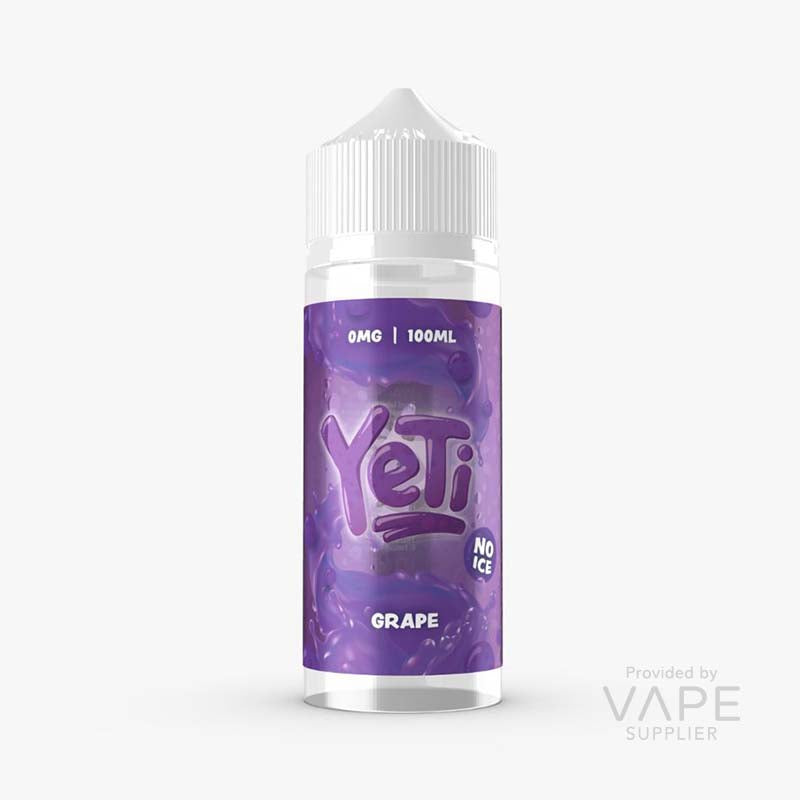 YeTi No Ice Grape 100ml Shortfill
