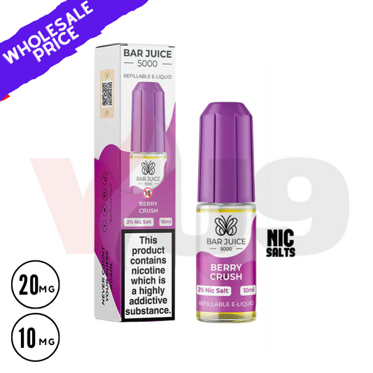 Bar Juice 5000 Berry Crush Wholesale | Box Of 10 Available - VU9 WHOLESALE