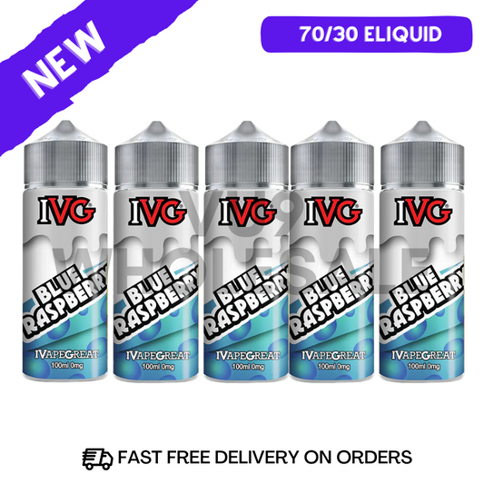 Blue Raspberry IVG 100Ml Box Of 5