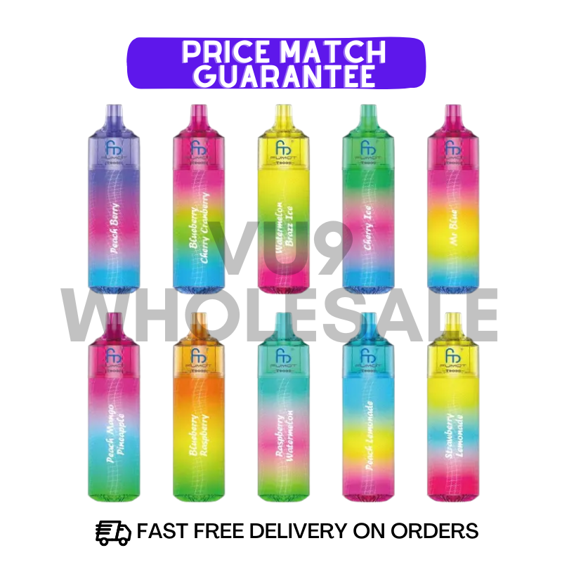 RandM Tornado T9000 PUFFS BOX OF 10 - 20MG 2%