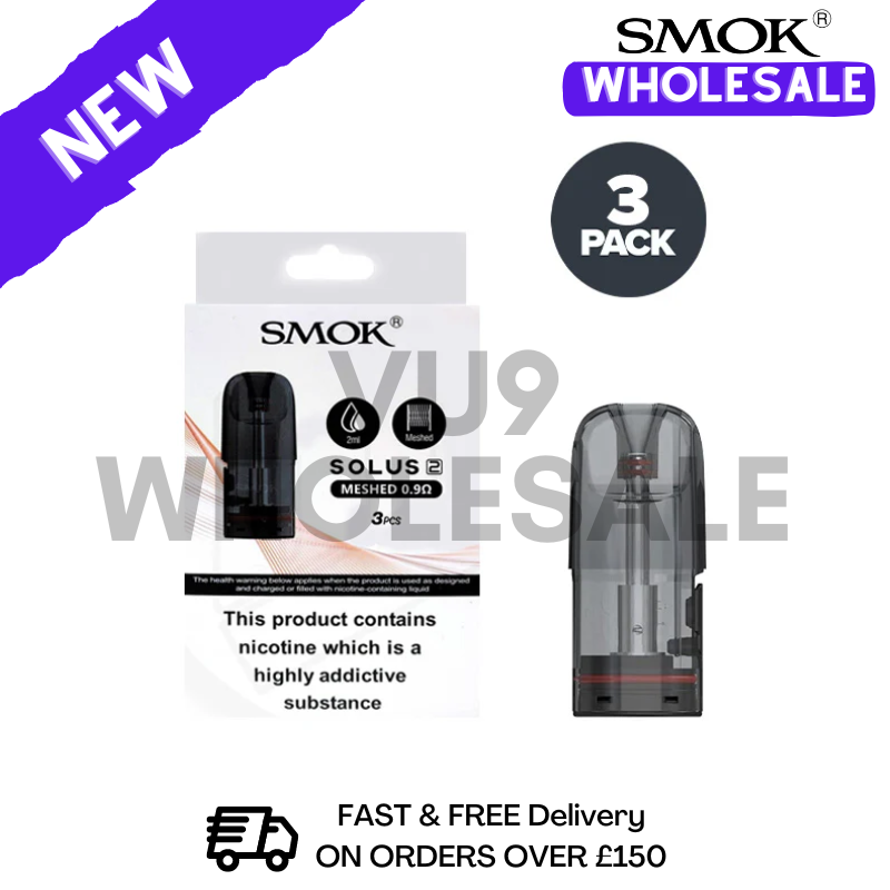 Wholesale -SOLUS 2 REPLACEMENT PODS - PACK OF 3
