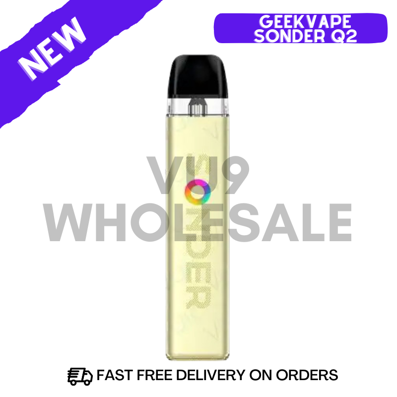 Apricot Yellow GeekVape Sonder Q2 Pod Vape Kit