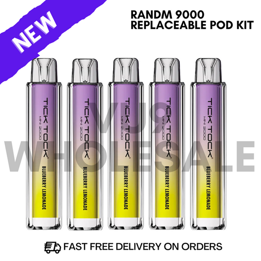 Blueberry Lemonade Tick Tock 2000 Pack of 5