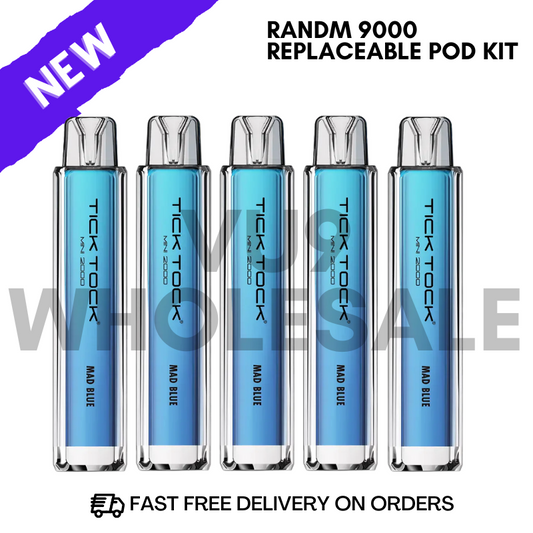 Mad Blue Tick Tock 2000 Pack of 5