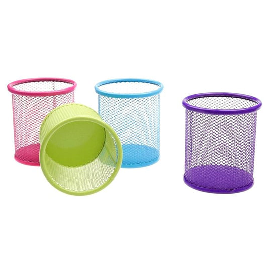 Stationery Pen Pots Assorted Colours 0014 (Parcel Rate)