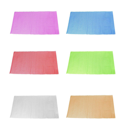 PVC Anti Skid Water Resistance Anti Slip Mat Assorted Colours 30 x 50cm  0266 (Parcel Rate)