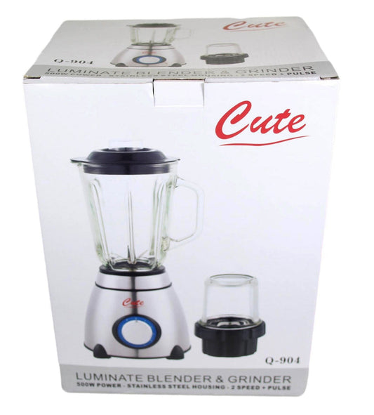 Luminate 500 Watt Blender & Grinder Assorted Colours Random Sent Q904 (Parcel Rate)