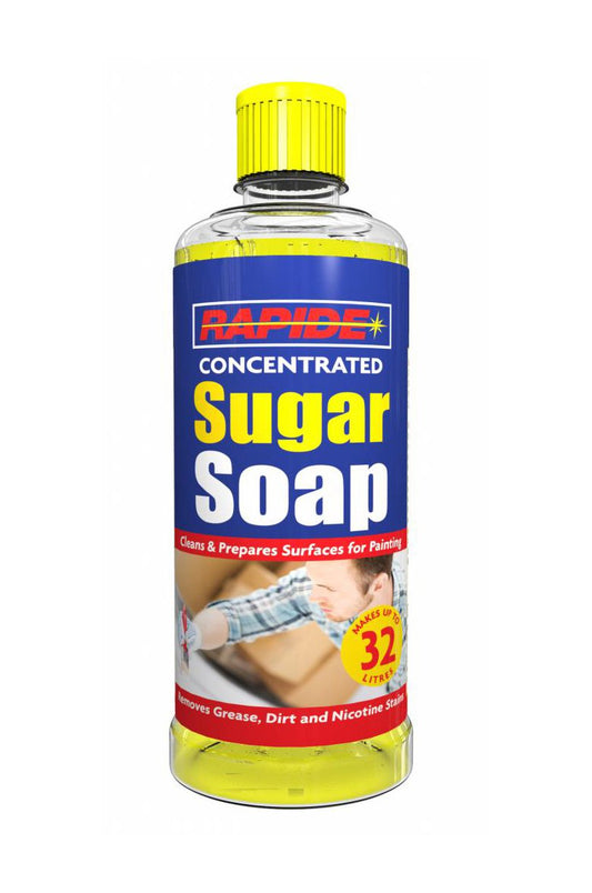 Rapide Concentrated Sugar Soap Cleans Prepares Surfaces Removes Greases 800ml 1035 (Parcel Rate)