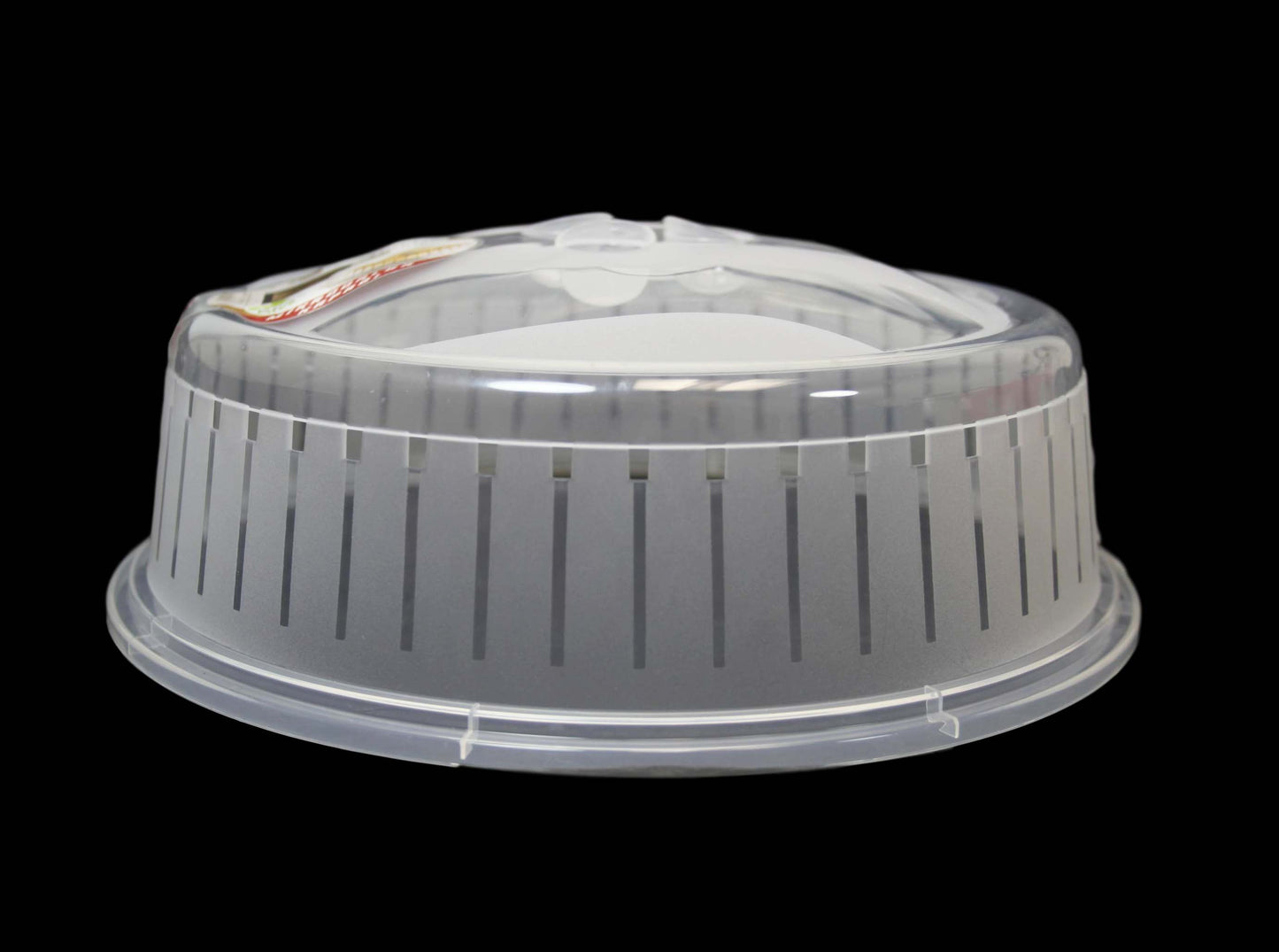 Microwave Cover Plastic Food Plate Cover Vented Clear Plate Cover 26cm D10506 (Parcel Rate)
