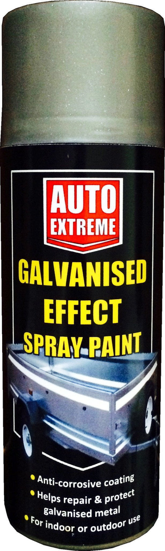 Auto Extreme Galvanised Effect Spray Paint 400ml 1057 (Parcel Rate)
