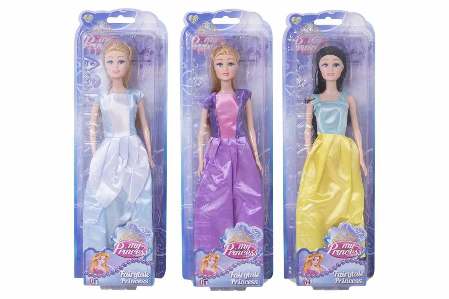 Girls Doll Princess Fairytale 'My Princess' Girls Doll 3 Assorted   5311 (Parcel Rate)