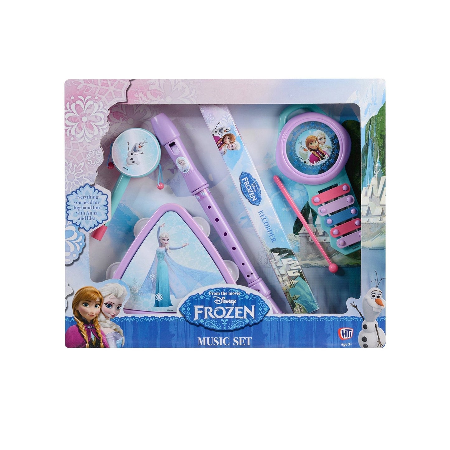 Disney Frozen Music Musical Childrens Instruments Play Set Toy 3711 (Parcel Rate)